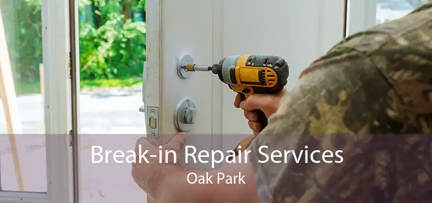 Break-in Repair Services Oak Park