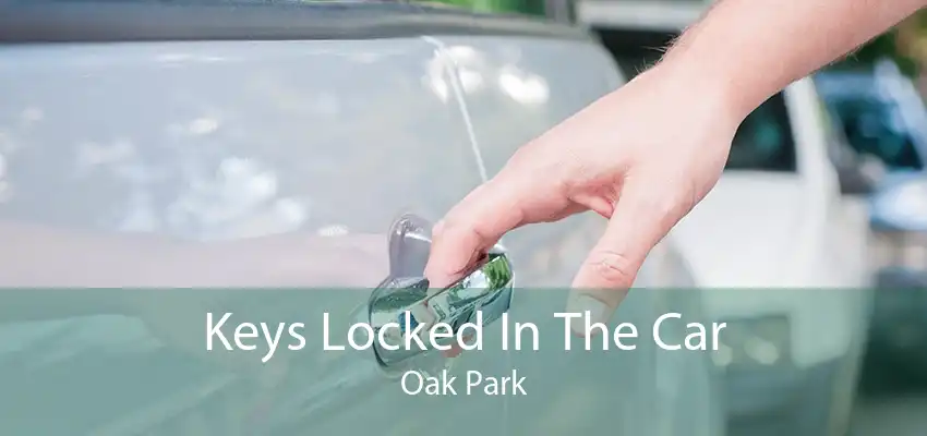 Keys Locked In The Car Oak Park