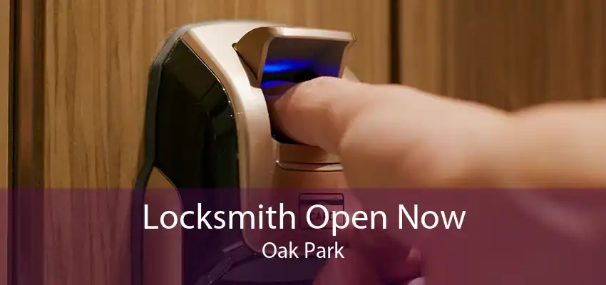 Locksmith Open Now Oak Park